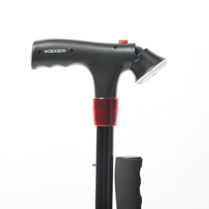 Đa Chức Năng Người Già Có Thể Gập Lại Đi Bộ Walking Stick Với LED Ánh Sáng Và Alertor, Có Thể Điều Chỉnh Đi Bộ Mía Với Hai Tay Cầm - Product Image 5