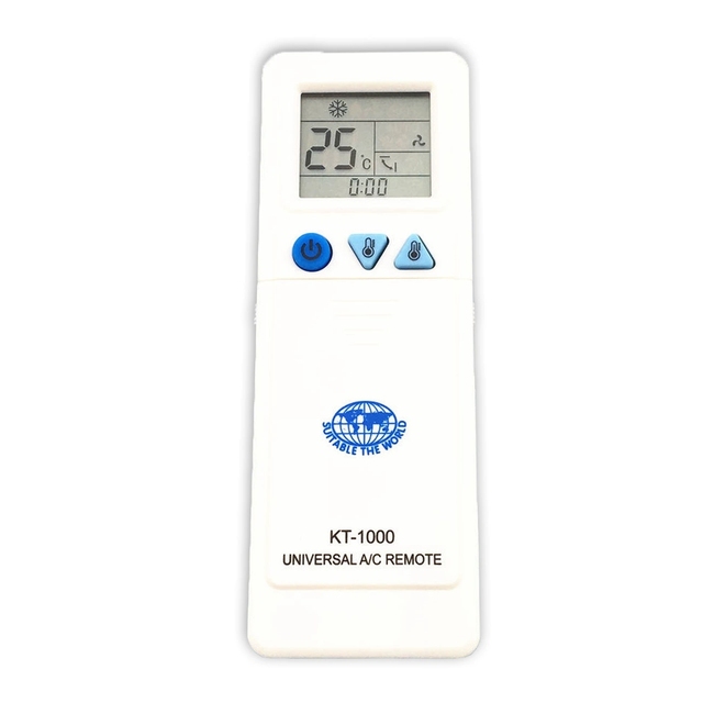 Blister Packing 1028 in 1 Universal Ac Remote Control for air Conditioner Qunda KT-1000