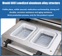 Plateau de table pour viande de poisson, machine d'emballage sous-vide, sous-vide, pour aliments
