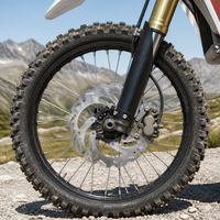 Dirt Bike Motocross AISI Acier Inoxydable 260mm Moto MX Avant Disque De Frein Rotor pour Honda CR CRF250 450