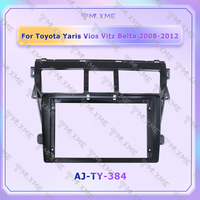 Cadre de navigation pour autoradio Android 9 pouces Maisimei universel pour Toyota Yaris Vios Vitz Belta 2008-2012