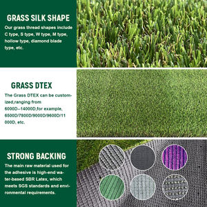 <span class=keywords><strong>Gazon</strong></span> synthétique artificiel pour balcon, patio, terrasse, décoration de jardin - Product Image 4