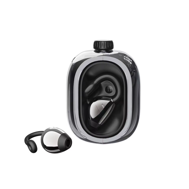 Portable Multi Color LED Ear Clip Open Ear Sport Headphones Waterproof Translator Earphones Lanyard 30ms Low Latency Type-C
