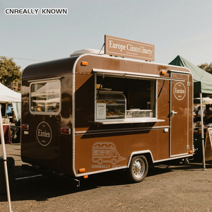 OEM Mirror Stainless Steel Mobile Trucks For Sale Usa Ice Cream Coffee Food Truck - Product Image 1