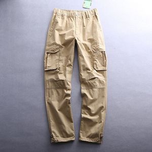 <span class=keywords><strong>Pantaloni</strong></span> Cargo Mimetici alla Moda per Uomo <span class=keywords><strong>con</strong></span> <span class=keywords><strong>Tasche</strong></span> <span class=keywords><strong>Laterali</strong></span>, Vestibilità Regolare per Attività all'Aperto - Product Image 3