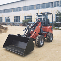 Minipala gommata 4x4 DY25E a batteria, 100% senza emissioni, multifunzionale per uso agricolo