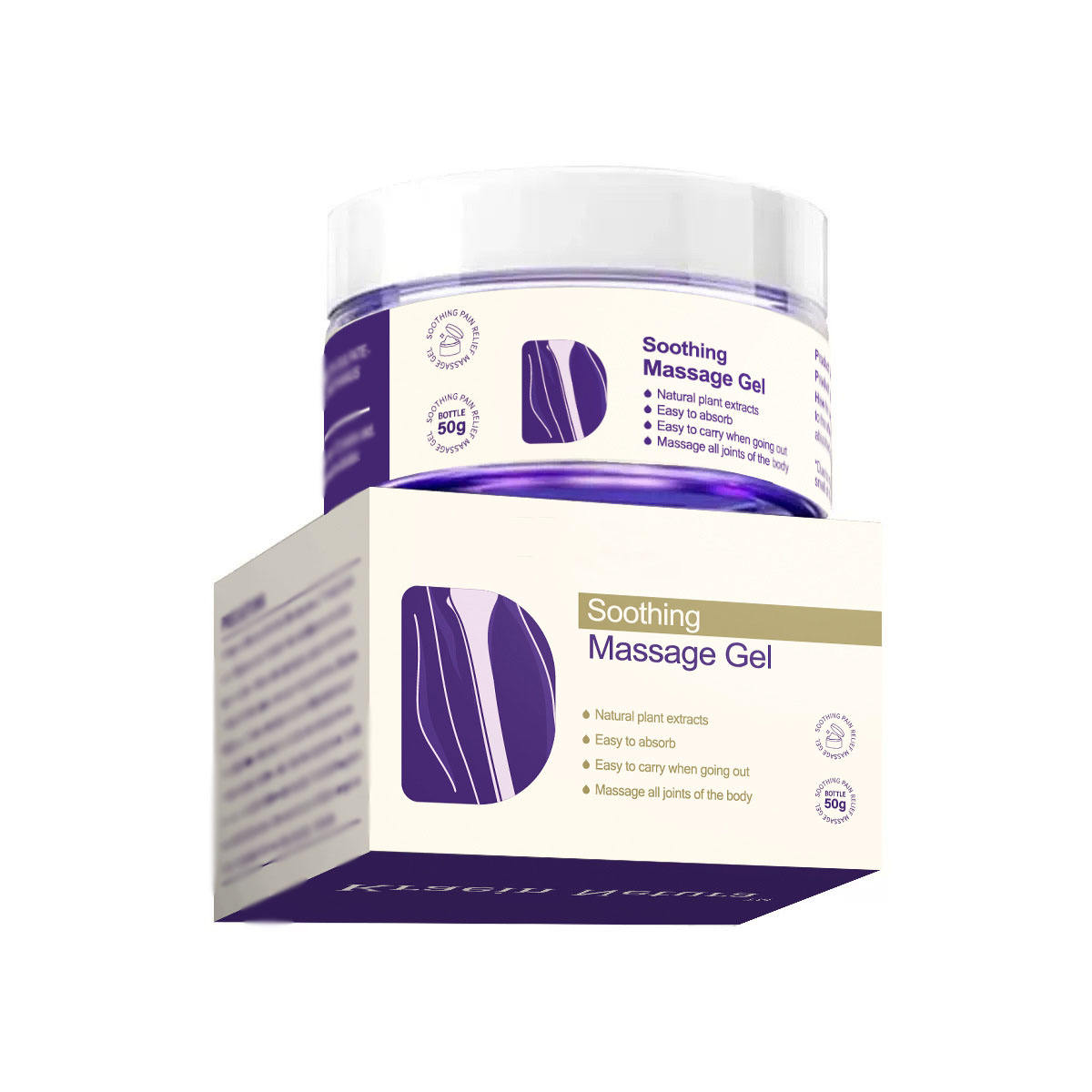 Full English-joint massage gel bottled