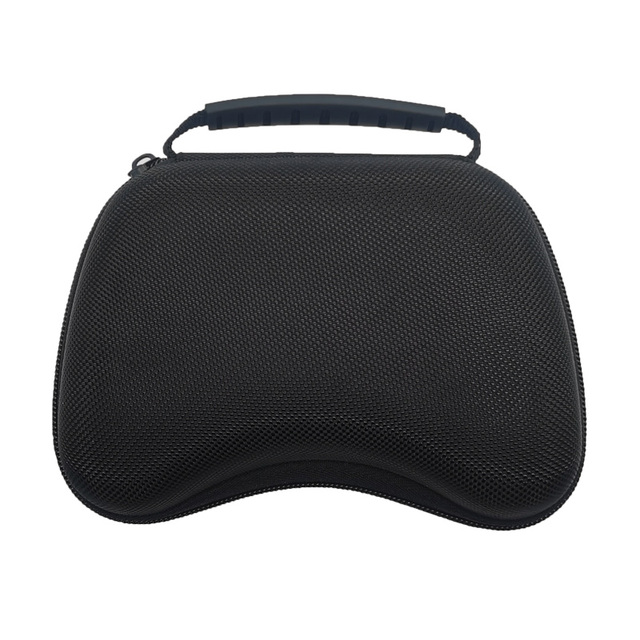Travel Case Compatible with PS5 DualSense Wireless Controller EVA Safe Keeping Protective Cover Storage Case Black Carrying Bag