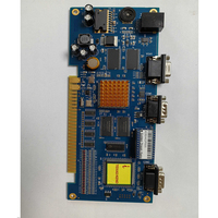 Aksesori mesin Multi Game Arcade Video papan PCB 7 In 1 kuning obral