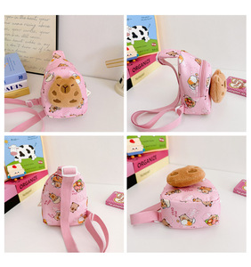 Sac de poitrine pour enfants, sac à bandoulière mignon en peluche pour bébé, nouveau sac pour enfants - Product Image 2