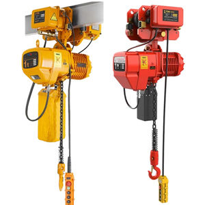 Polipasto de cadena eléctrico compacto de tipo europeo de 20 toneladas para espacios reducidos con inversor - Product Image 5