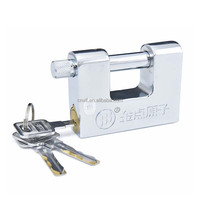 Cadenas de conteneur VITA en acier trempé de 95 mm, fabrication chinoise, haute sécurité, à clé, rectangulaire, en laiton