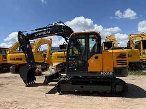 Excavatrice sur chenilles Hx80 d'occasion, moderne, à bas prix, alternative aux excavatrices neuves - Product Image 2