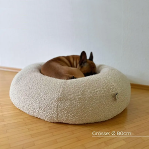 Cojín de donut redondo de lujo personalizable de Europa, cama para perros y gatos para perros - Product Image 2