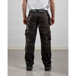 BLAKLADER - 150013709900D112 Craftsman <b>trousers</b> X1500 <b>Black</b> - EAN 7330509421499 WORK <b>TROUSERS</b> <b>CARGO</b> WORK <b>TROUSERS</b> - Product Image 4