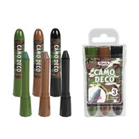 Vente chaude Camping En Plein Air Live CS Corps Visage Peinture 3 Couleurs Camouflage Étanche Sécurité Fabriqué En Plastique PP pour Sécuriser L'extérieur