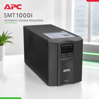 APC SMT1000I Smart-UPS, 1000VA, Tour, 230V, 8 prises IEC C13, SmartSlot, AVR, LCD
