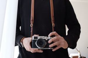 Étui pour appareil photo personnalisable Zenos en PU/cuir véritable de luxe pour appareils photo et sacs à main de haute qualité - Product Image 2