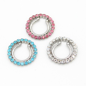 Xinfocus 10mm <span class=keywords><strong>Pezón</strong></span> falso <span class=keywords><strong>Piercing</strong></span> falso Venta caliente Joyería del cuerpo de moda para Mujeres Hombres Joyería sin perforación - Product Image 2