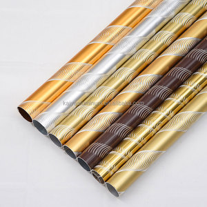 Tringles à rideaux modernes en alliage d'aluminium anodisé, personnalisées, durables et robustes <span class=keywords><strong>pour</strong></span> salon, balcon, <span class=keywords><strong>porte</strong></span> et fenêtre - Product Image 1