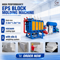 Machine à mousse EPS automatique fabriquée en Chine, vente de machines à fabriquer des blocs de mousse EPS avec système de refroidissement par vide pour la construction