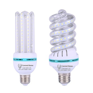 <span class=keywords><strong>Ampoule</strong></span> LED spirale en forme de maïs, culot E27, cercle complet en U, usage résidentiel, super lumineuse 6500K/3000K, CRI élevé 85 - Product Image 3