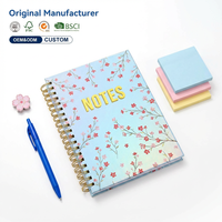 Ensemble de carnets A5 à couverture rigide, motifs variés, durables, pour l'école et le bureau, avec plusieurs designs de couverture