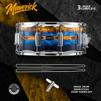 Professional Snare Drum Factory Direct Acoustic Percussion Kit with Premium Metal Fittings for Band Musicians