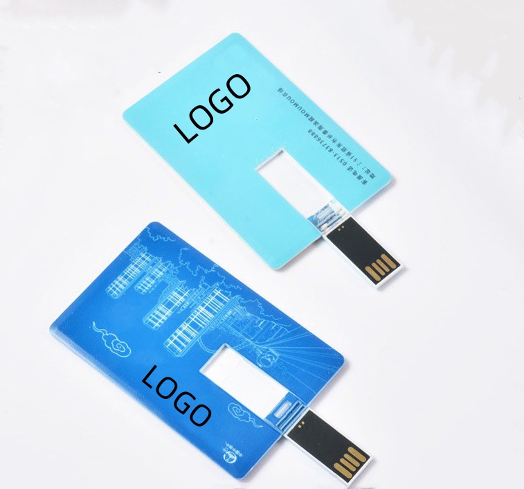 Карта памяти Usb Пользовательский логотип рекламные подарки кредитная карта Usb флэш-накопитель