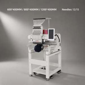 Máquina de Bordar Computarizada REVHON de Una Cabeza con 12/15 Agujas y Área de Trabajo de 600 x 400 mm - Product Image 1