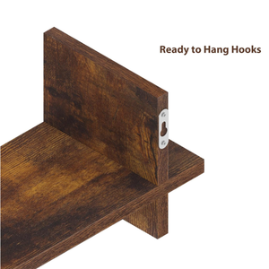 Estante de Pared de Madera de Tres Niveles Moderno y Auténtico para Habitación Infantil, Diseño Multifuncional Ecológico - Product Image 4