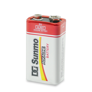 เซลล์แบตเตอรี่อัลคาไลน์แบบแบตเตอรี่แห้ง6LR61 <span class=keywords><strong>9V</strong></span> พลังงานสูง - Product Image 1