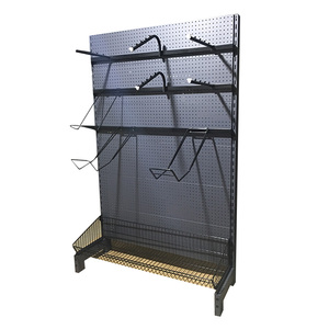 Rak Supermarket Ringan Grosir, Rak <span class=keywords><strong>Display</strong></span> Ritel, Pembatas Rak Logam, Gondola Shelving, Finishing Lapisan Bubuk, 5-Lapisan - Product Image 4