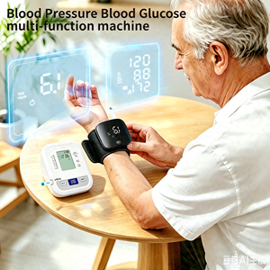 Medidor de Presión Arterial y Glucosa en Sangre 2 en 1, Digital, para Uso Doméstico, Precio Económico de Fábrica - Product Image 5