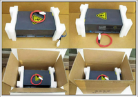 Yibai100W catu daya Laser ES100, catu daya Laser bak Laser CO2 90W 120W dengan layar tampilan