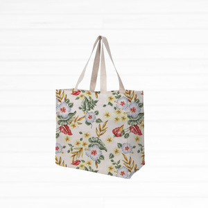 กระเป๋าผ้าฝ้ายขายส่ง พิมพ์ลายตามสั่ง เป็นมิตรกับสิ่งแวดล้อม ใช้ซ้ำได้ ทนทาน ผ้าคุณภาพดี ผู้ผลิตส่งออกจำนวนมาก - Product Image 2