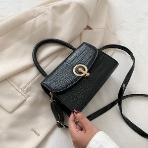 2024 Summer Ladies' Fashion Cross <strong>Shoulder</strong> <strong>Bag</strong> Square Stone Pattern PU <strong>Leather</strong> <strong>Women's</strong> Messenger <strong>Bag</strong> - Product Image 6