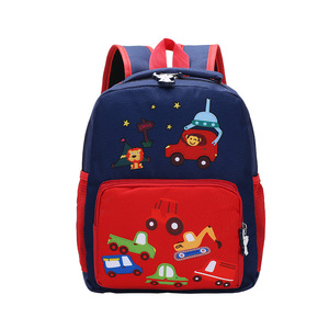 Zaino Scolastico Durevole a Tema Cartone Animato per Bambini e Bambine, Borsa <span class=keywords><strong>Asilo</strong></span> di Alta Qualità con Design Auto, Vendita all'Ingrosso - Product Image 4