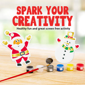 DIY Scrawl renk boyalı alçı kiti alçı Mix alçı alçı çizim kalıpları ile boyama kiti - Product Image 6