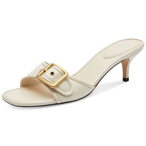 Sandali Estivi Eleganti da Donna con Tacco a Spillo e Punta Aperta, Morbidi e Comodi per l'Esterno - Product Image 3