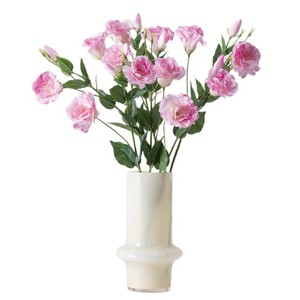 Bouquet de fleurs artificielles en polyester violet Meng Jie, décoration de bureau - Product Image 5