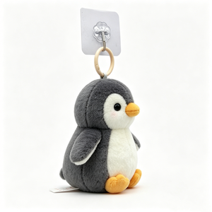 Custom <b>Mini</b> penguin stuffed animal keyring, Penguin plush <b>backpack</b> charm, Small penguin plush bag pendant - Product Image 4