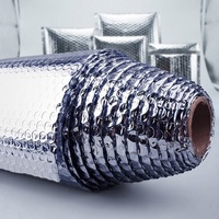 Feuille d'isolation thermique réfléchissante en aluminium avec support PE et bulles d'air, écologique, réflectivité 90%-95%, pour volailles
