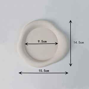 Modern Cloud Design Eco-Friendly Reusable Silicone Coaster Anti-Slip Waterproof <b>Cup</b> <b>Mat</b> Fits Universal <b>Cup</b> Mug Simple Drinkware - Product Image 2