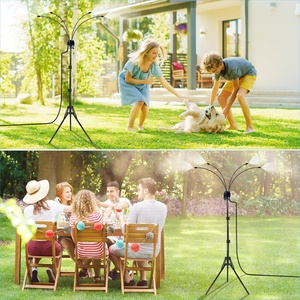Système d'atomisation portable F102 réglable avec deux trépieds pour refroidissement extérieur et pulvérisation automatique de jardin - Product Image 4