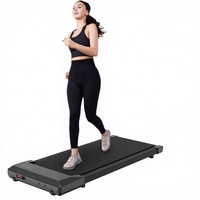 Tapis de marche pliable électrique avec application/télécommande, design portable, écran LED, moteur 2,2 HP, capacité de 265 lb