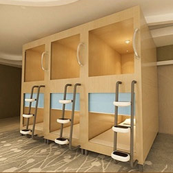 Kaisenli Livraison Rapide – Capsule de Couchage 2 Places pour Auberge de Jeunesse, Pod de Repos de Luxe pour Aéroport - Product Image 2