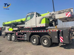 Grue sur camion Zoomlion ZTC550H d'occasion, 55 tonnes, flèche télescopique hydraulique, machinerie de levage mobile, construction d'infrastructure - Product Image 5