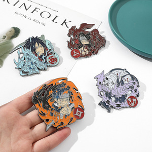 Insigne en alliage cool <span class=keywords><strong>japonais</strong></span> Ninja Classic Anime <span class=keywords><strong>Logo</strong></span> Pins pour sac à dos - Product Image 6