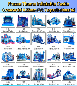 Castillo Inflable <span class=keywords><strong>de</strong></span> PVC Unisex, Castillo <span class=keywords><strong>de</strong></span> Brinco Portátil con Soplador, Parque Infantil Gigante para Niñas, Actividades al Aire Libre - Product Image 6